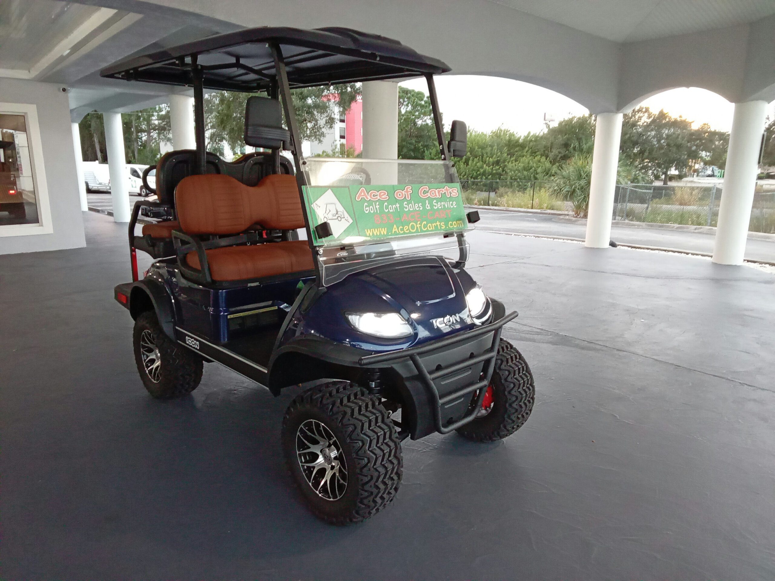 Club Car Tempo 2-Pass FLA Electric Non-Lifted Premium - Image 4